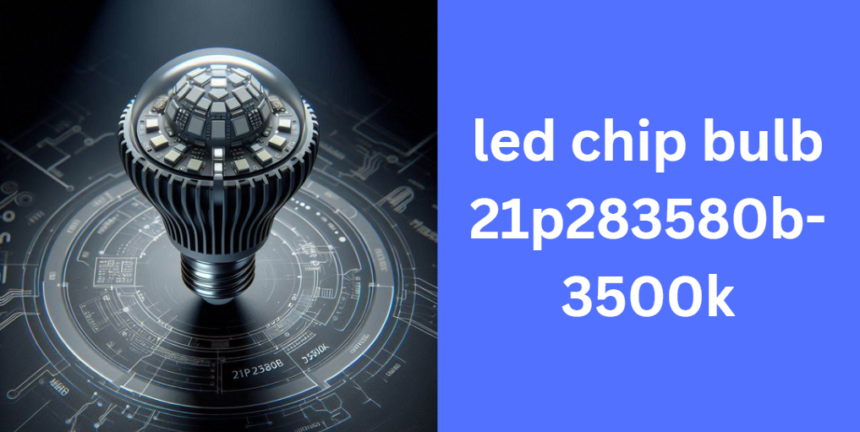 led chip bulb 21p283580b-3500k