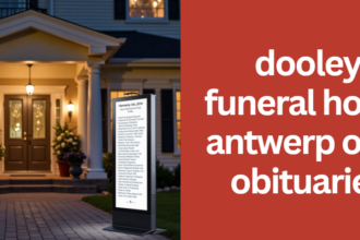 dooley funeral home antwerp ohio obituaries